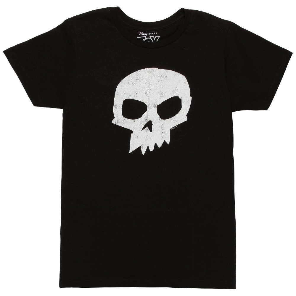 เสื้อยืดผ้าฝ้าย พิมพ์ลาย Toy Story Sid Skull สําหรับผู้ชาย
