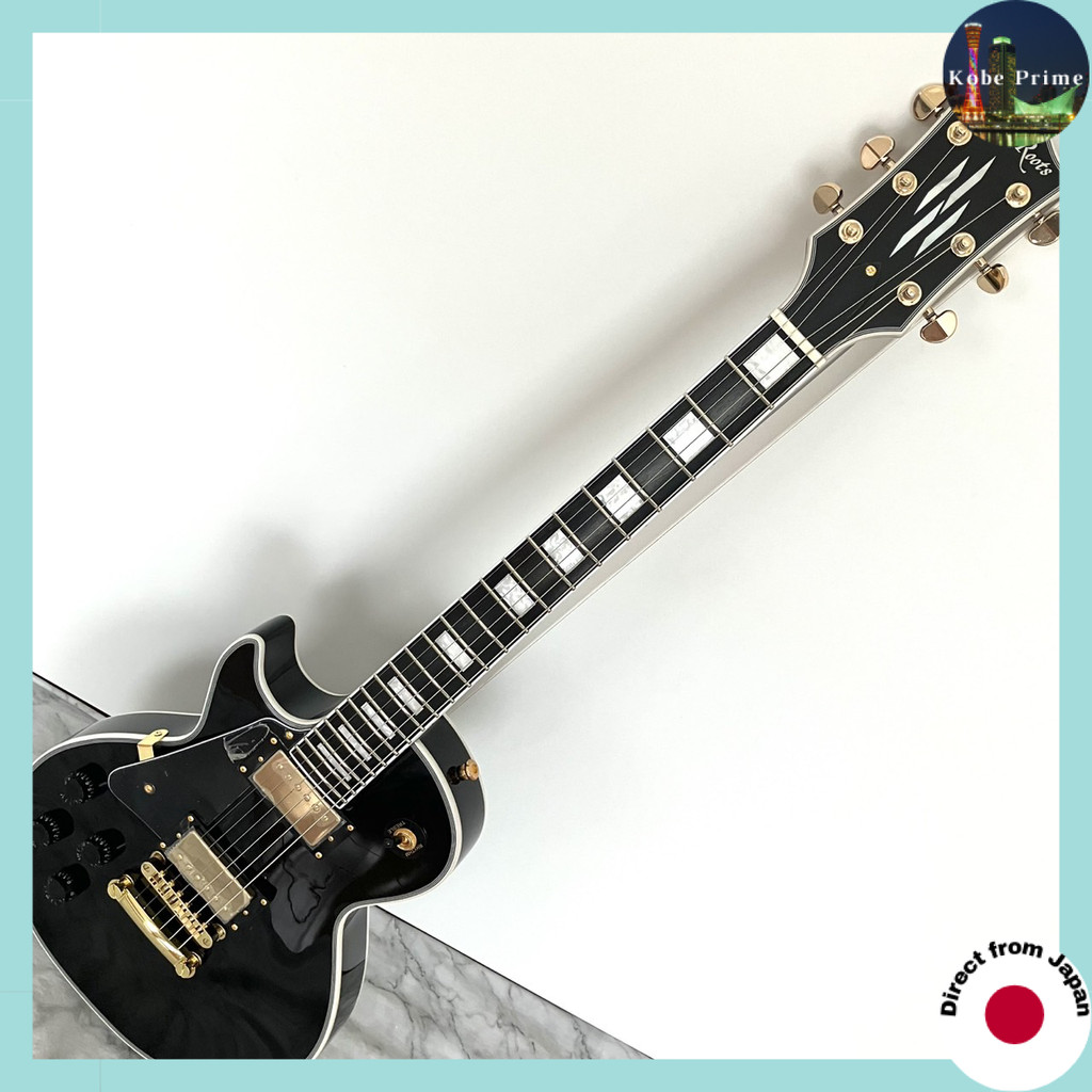 GrassRoots G-LP-CTM/LH BK Electric Guitar Left-Handed Les Paul Custom Black