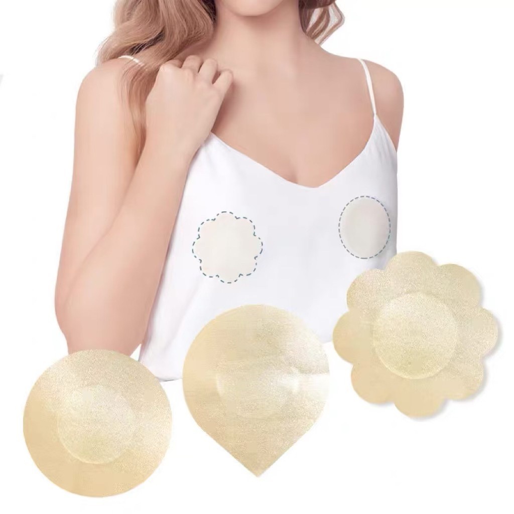 แผ่นแปะจุกนมที่ปิดจุกนมขายเป็นคู่ แผ่นแปะกระดาษสามารถใช้แล้วทิ้ง 