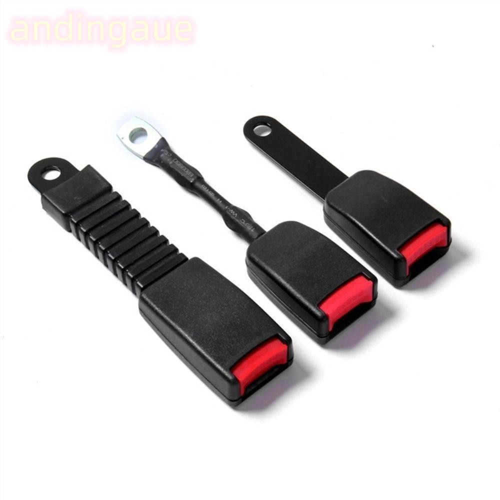 ANDIN ตัวขยายเข็มขัดนิรภัยในรถยนต์, อุปกรณ์ตกแต่งภายใน หัวเข็มขัดที่นั่งส่วนต่อขยายสายพานอัตโนมัติ, ขั้วต่อส่วนขยาย ตัวขยายเข็มขัดนิรภัยสําหรับรถยนต์