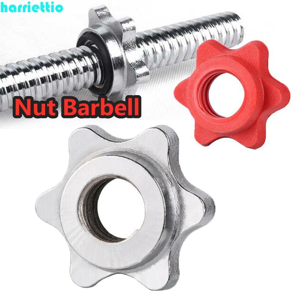 HARRIETTIO Dumbell Nut Safety Protection Standard Clamps Dumbell Fixed Dumbell อุปกรณ์เสริม Spin-loc