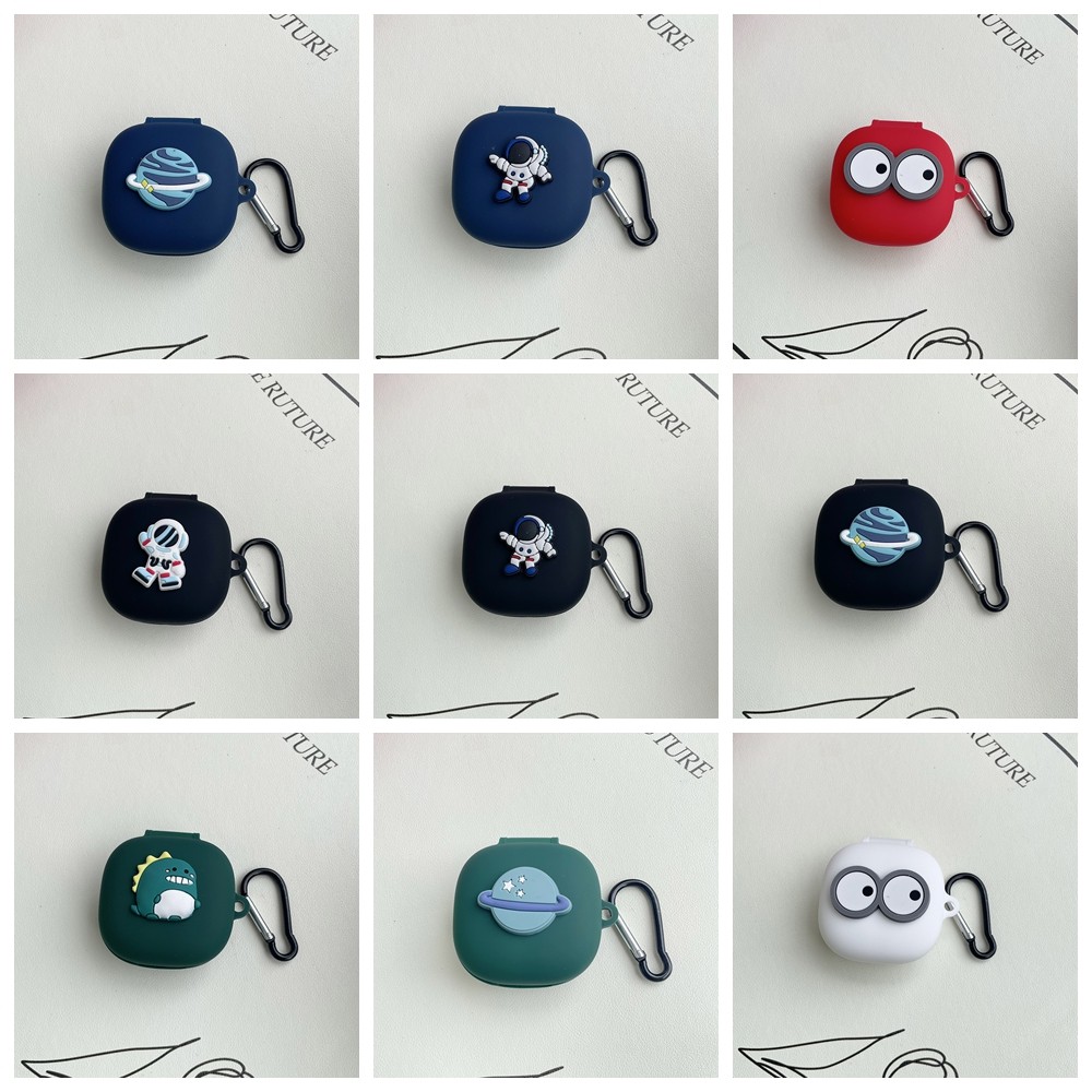 ฝาครอบการ์ตูนสําหรับ Haylou GT7 / G3 / W1 X1 หูฟังซิลิโคนป้องกันสําหรับ Haylou W1 X1 กล่องชาร์จ