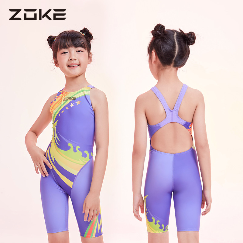 Zoke พร้อมส่ง ชุดว่ายน้ําวันพีช แบบแห้งเร็ว สําหรับเด็กผู้หญิง