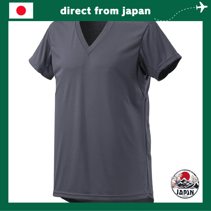 [Mizuno] Inner Shirt Ice Touch Contact Coolness Moisture-Wicking Quick-Dry Deodorizing V-Neck Short 