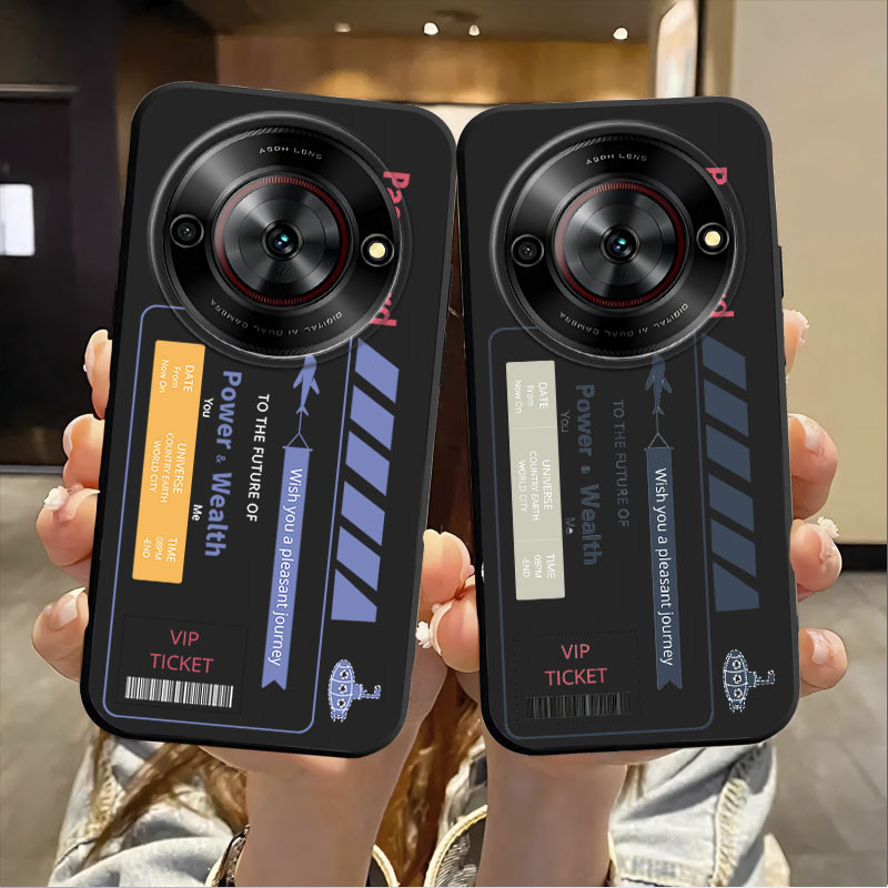 สําหรับ ZTE ใบมีด A75 5G A75 4G กรณี Panda ซิลิโคนนุ่มดอกไม้เคสโทรศัพท์สําหรับ ZTE Nubia Focus 5G กั