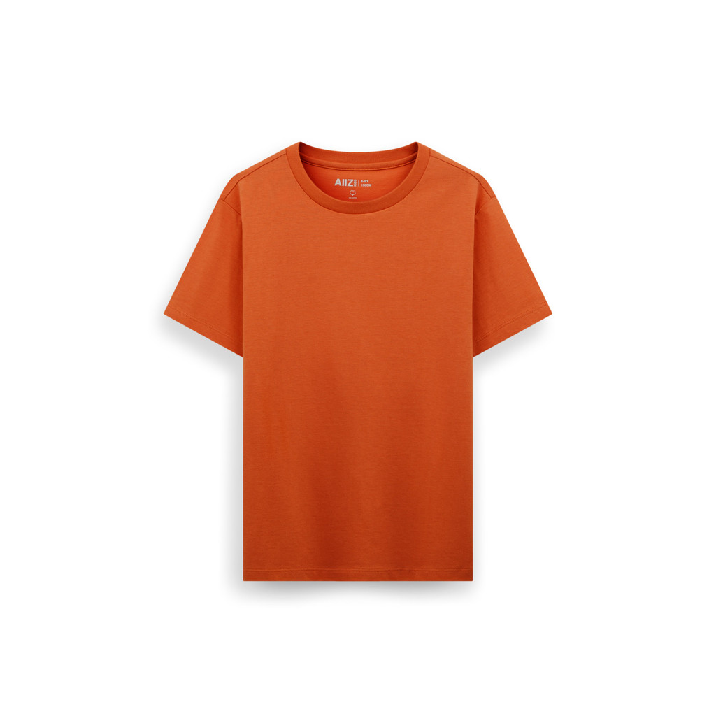 AIIZ (เอ ทู แซด) - AIIZ เสื้อยืดเด็กผู้ชายคอกลมแขนสั้น AIIZ Boy’s Cotton T-Shirt