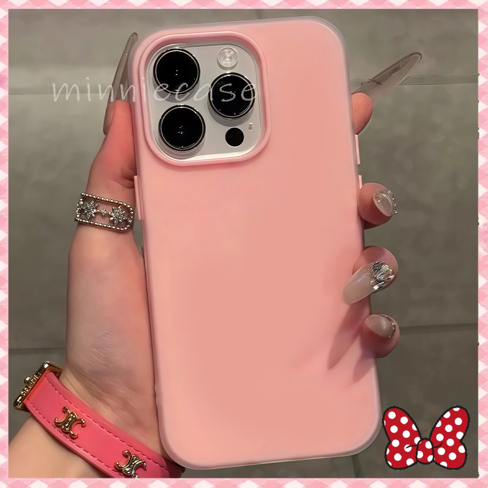 แฟชั่น สไตล์ใหม่สองชั้นเคสสำหรับไอโฟ11 กันกระแทก case for iPhone11 13promax 15plus 16 14 13 12mini XR/XSMax 7 8 SE2020