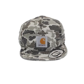 Workwear ลายพราง Duckbill หมวกฮิปฮอปปีกแบนห้าแพนอัลหมวกเบสบอลกลางแจ้ง
