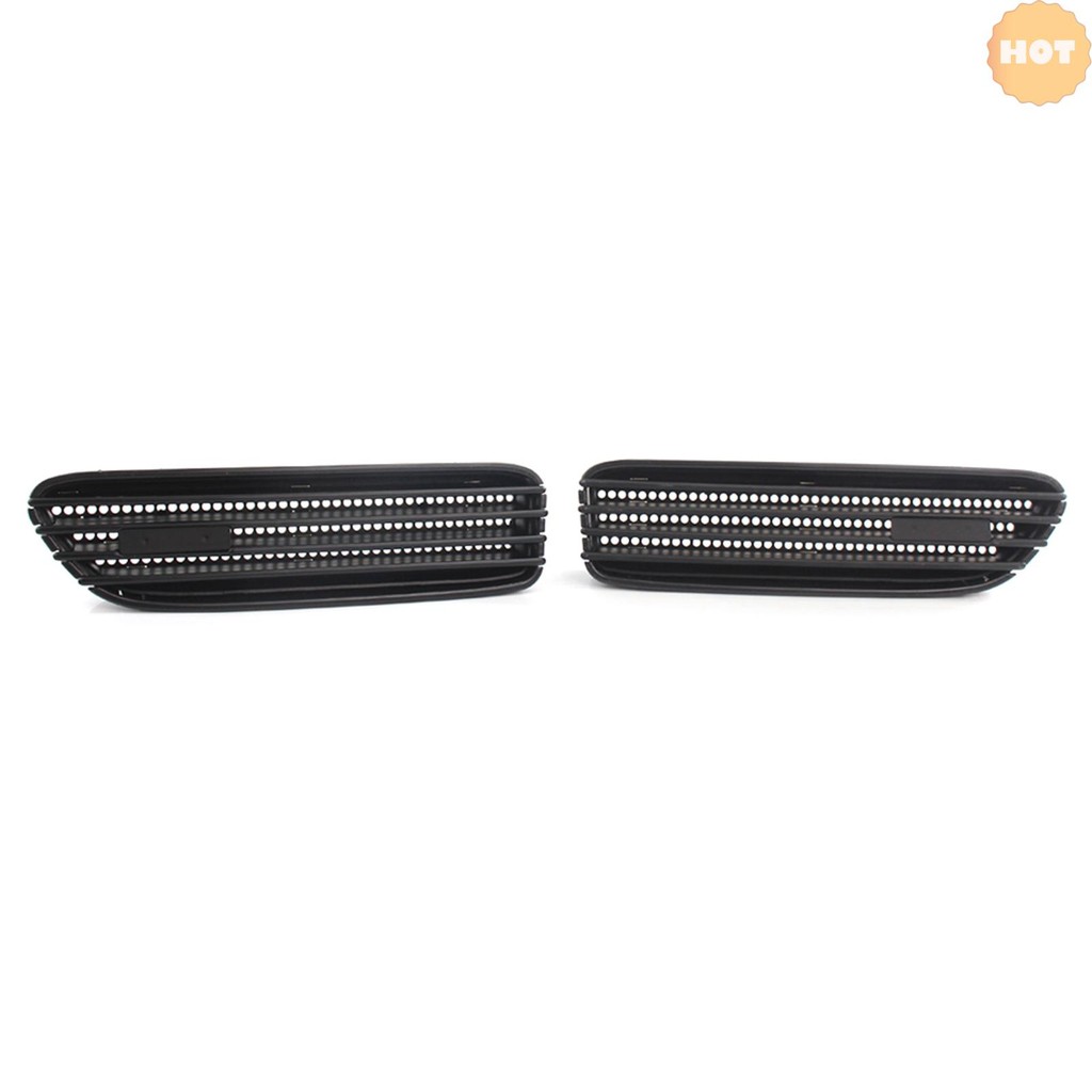[2025 Super Sale]Dumb Black Side Grill Grille Fender Vents Replacement for BMW E46 M3 01-06