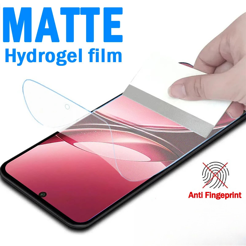 2 ชิ้น Matte และ HD Hydrogel ฟิล์มสําหรับ iQOO Z10x Z9 Z9s Z9x Z10 Lite Turbo + Pro Endurance