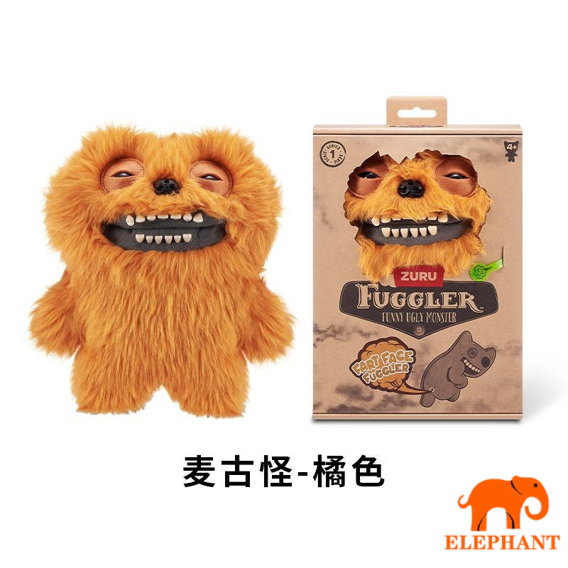 พร้อมสต็อก คนลักลอบน้ํา อย่างเป็นทางการของแท้น่ารักฟันมอนสเตอร์ประหลาดผายลมชุดตุ๊กตาตุ๊กตาน่าเกลียดน่ารักตลกอินเทรนด์เล่นตุ๊กตาของเล่น - รูปที่ 3