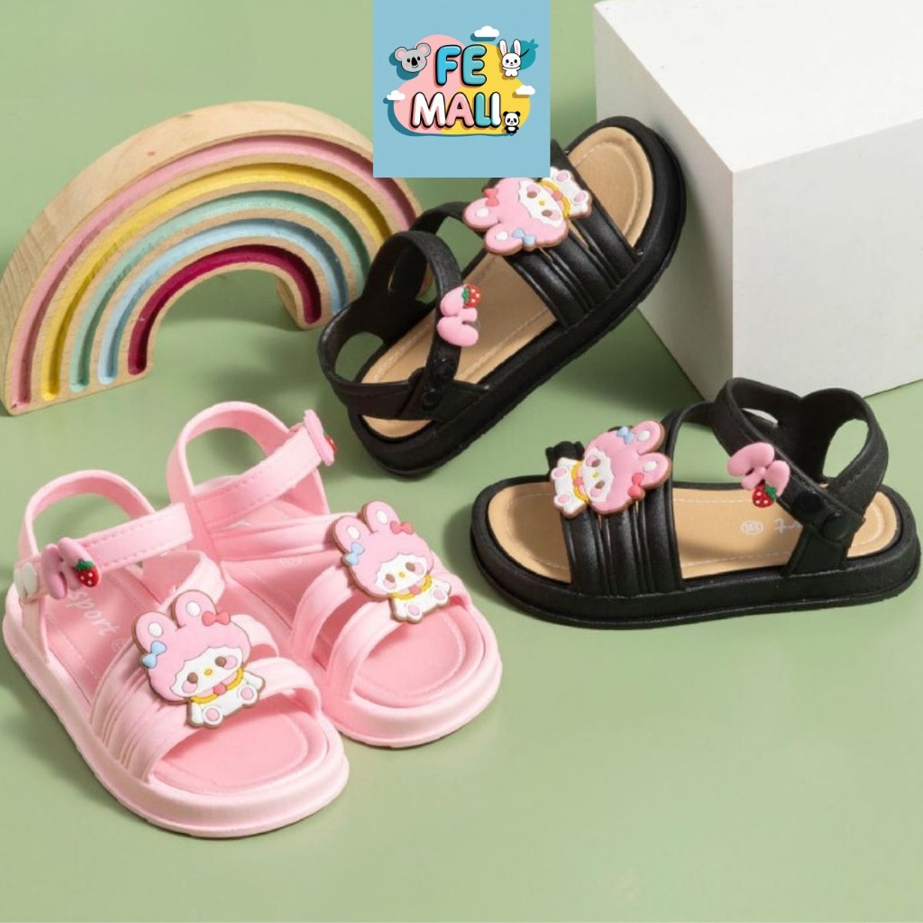 อายุ 1.5-3Yrs Melody Girl Sandals รองเท้าแตะขนาด 26-30 รองเท้าแตะ Selipar Melody Budak Perempuan By 
