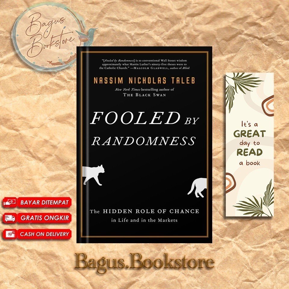 Fooled โดย Randomness: บทบาทที่ซ่อนอยู่แห่งโอกาสในชีวิตและในตลาด โดย Nassim Nicholas Taleb (Incerto Book 1) (ภาษาอังกฤษ)