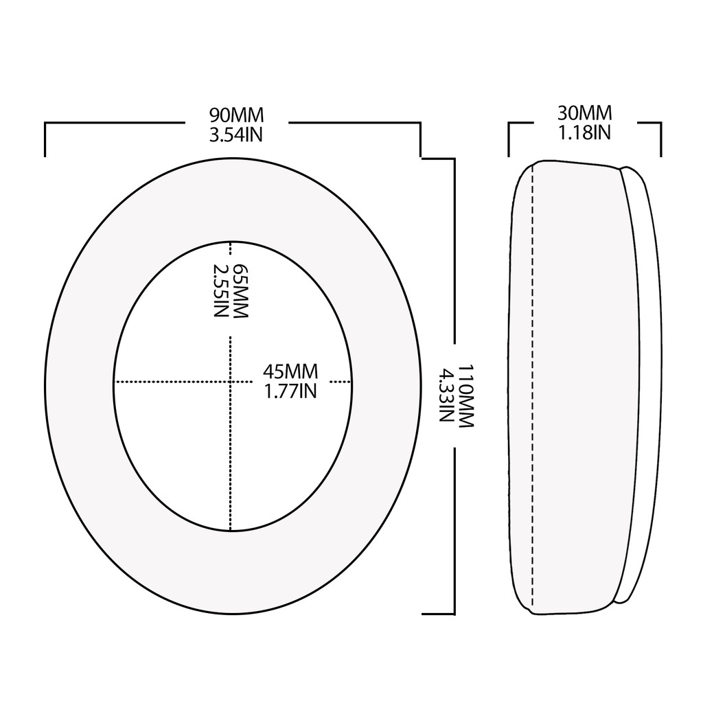 Nullmini แผ่นรองหูฟังเหมาะสําหรับ SVEN AP-G999MV หูฟังเปลี่ยนเบาะรองนั่ง Earmuffs แถบคาดศีรษะ