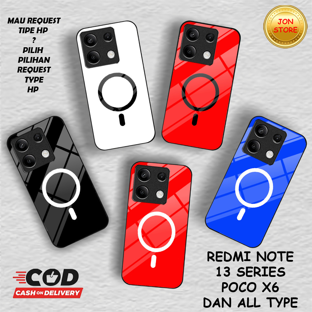 ( RN 31 ) เคสซิลิโคน Softcase LOGO IP Glossy Shiny สําหรับ XIAOMI MI REDMI NOTE 13 4G 5G NOTE 13 PRO