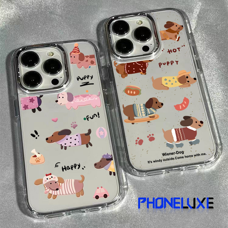 ความรู้สึกขั้นสูง จัดส่งจากประเทศไทย ภาพลูกสุนัขน่ารักfor iPhone เคสไอโฟน 13 12 11 PRO MAX 16 15 14 X XS MAX XR 7/8PLUS