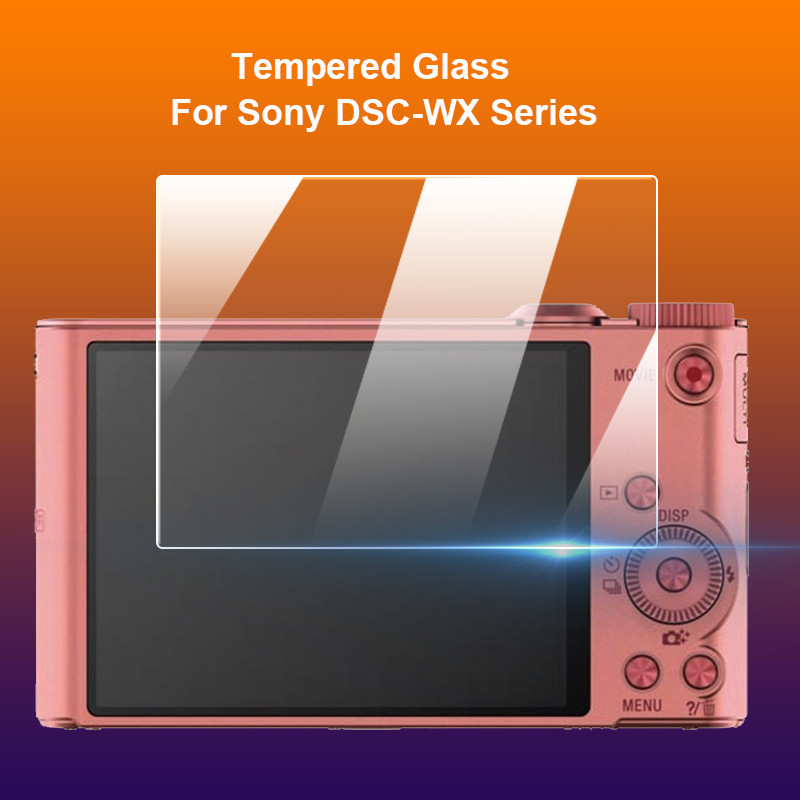 สําหรับ Sony DSC-WX350 WX300 WX800 WX700 WX500 กล้อง Anti Scrached กระจกนิรภัย 9H 2.5D หน้าจอ LCD Pr