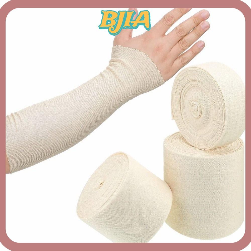 BJA Compression Bandage Roll, Spandex Cotton Elastic Tubular Bandage, Skin-friendly Breathable Soft Elastic Wrap Health Care