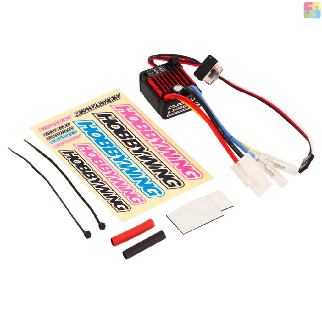 HOBBYWING Quicrun 1060 60a Brushed Speed Esc 1/10 Esc 1/10 Rc 1/10 Rc Car[12][ใหม่ Rc Car[12][มาใหม่