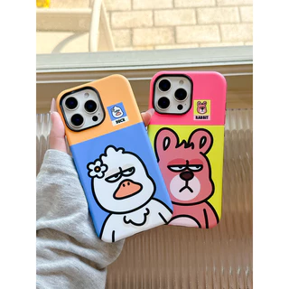 Oxygendog case เคสไอโฟน ลายการ์ตูน For iPhone 17ProMax 17Air 17 16 Pro Max 16 15 14 13 ชาร์จไร้สาย