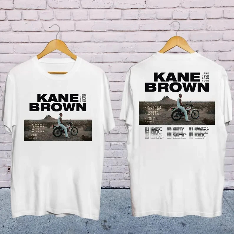 เสื้อทัวร์สำหรับคอนเสิร์ต Kane Brown 2025