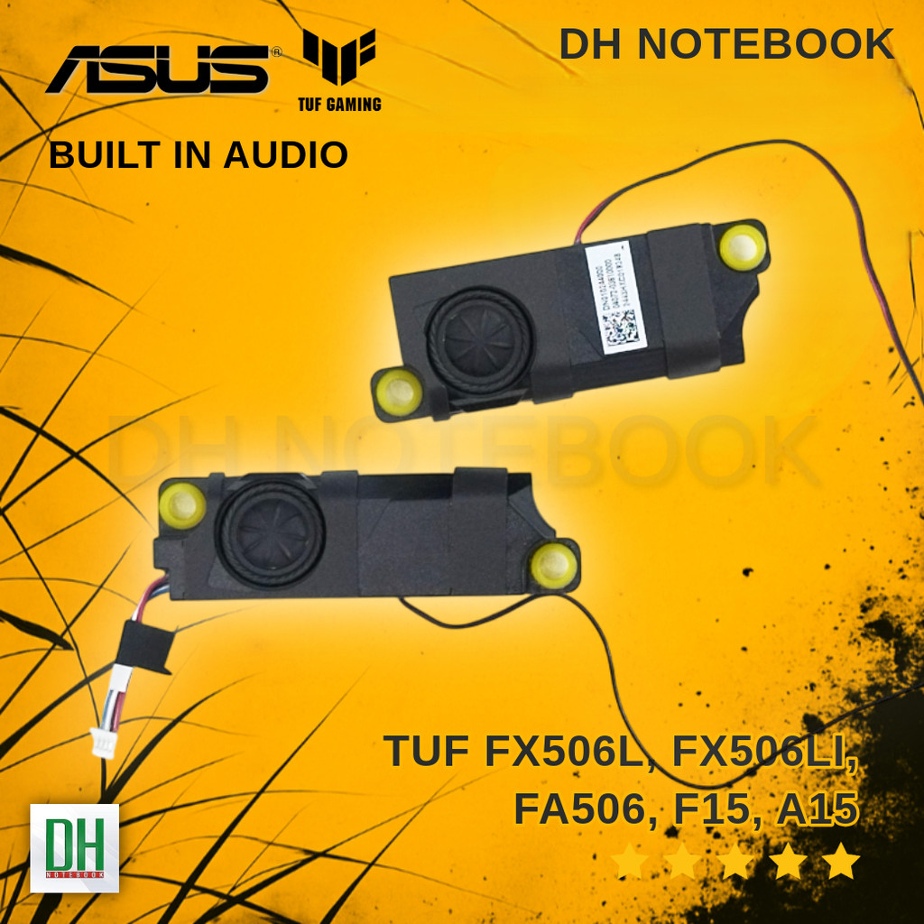 ลำโพงอะไหล่ OEM built‑in สำหรับ ASUS TUF FX506L FX506LI FA506 F15 A15