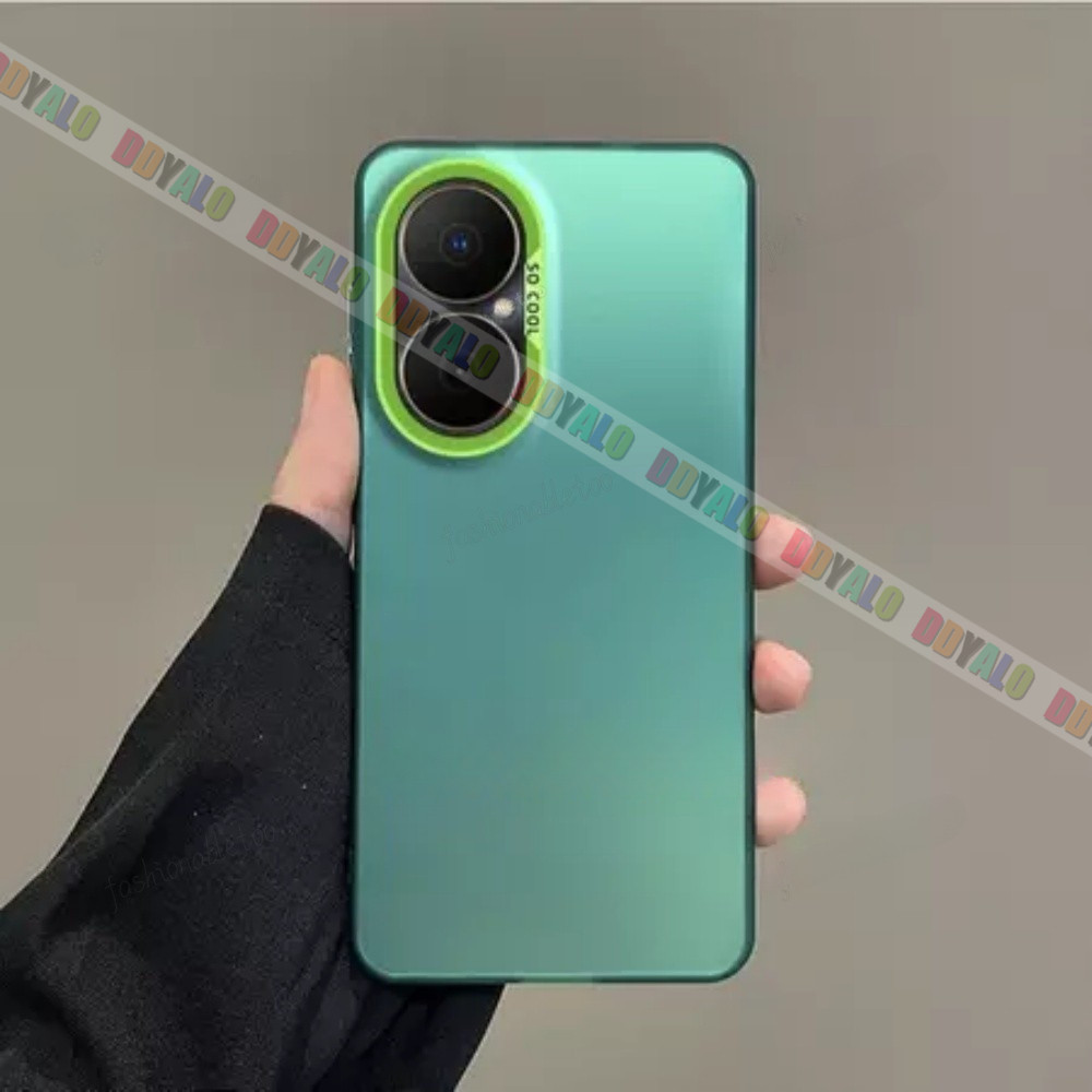 สําหรับ Nova Y73 2025 สําหรับ Huawei Nova Y73 Y 73 NovaY73 HuaweiNovaY73 Frosted Hard เคสโทรศัพท์แฟช