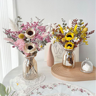 เดซี่ ช่อดอกไม้แห้ง เป็นธรรมชาติและสวยงาม เหมาะสำหรับตกแต่งบ…