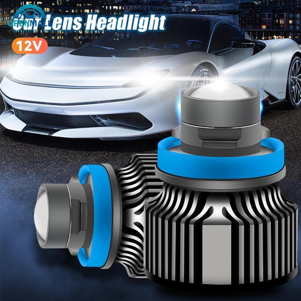 OPENMALL 1 PC 12V H7 H11 H8 H9 9006 HB4 ไฟหน้ารถเลนส์ LED หมอกหลอดไฟ LED หมอกโคมไฟสีขาวสีเหลืองน้ําแข็งสีฟ้า Turbo หมอก K1O3