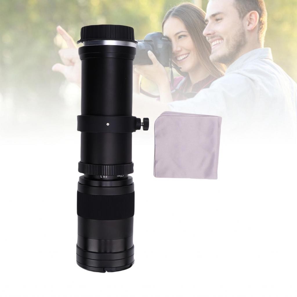 Manual Telephoto Zoom Zoom Lens Optical Glass Aluminum Alloy 420-800mm Multi Layer MC Coatings สำหรั