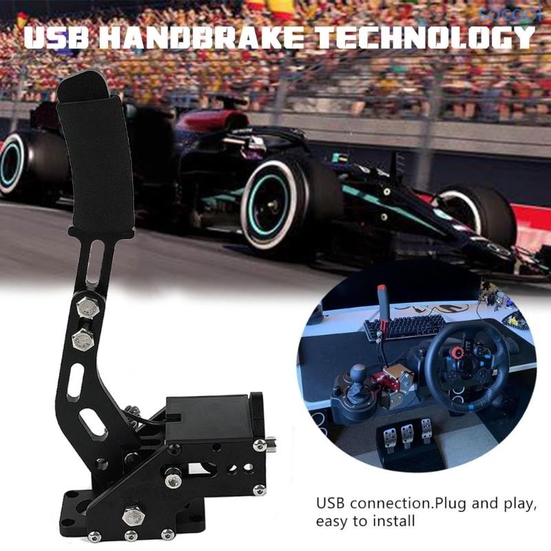 Soc* Racing Game Handbrake Simulator Gen 4 Plug and Play การควบคุมเชิงเส้นที่แม่นยํา