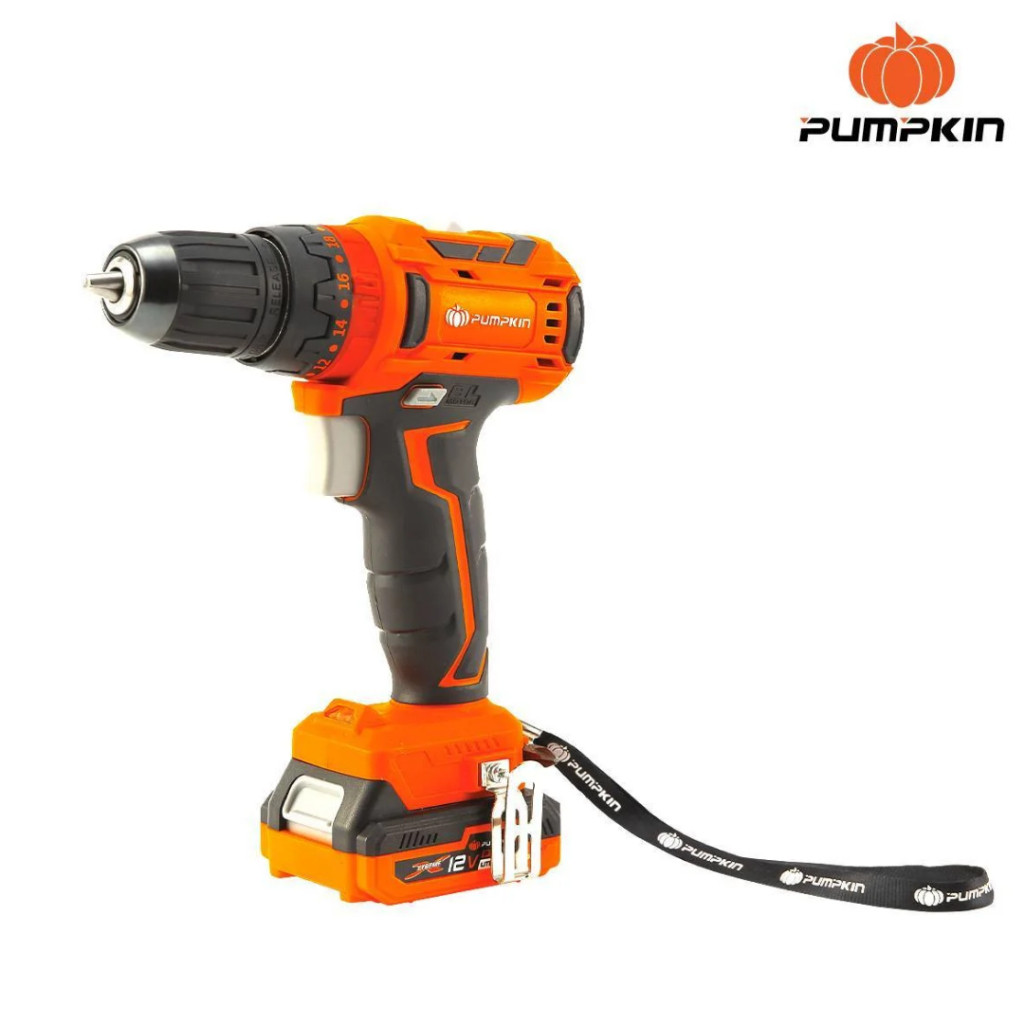 🔥ถูกสุด🔥PUMPKIN สว่านกระแทกไร้สาย รุ่น XT-10IDBL สว่านไร้แปรงถ่าน 10 mm. 50271 12V