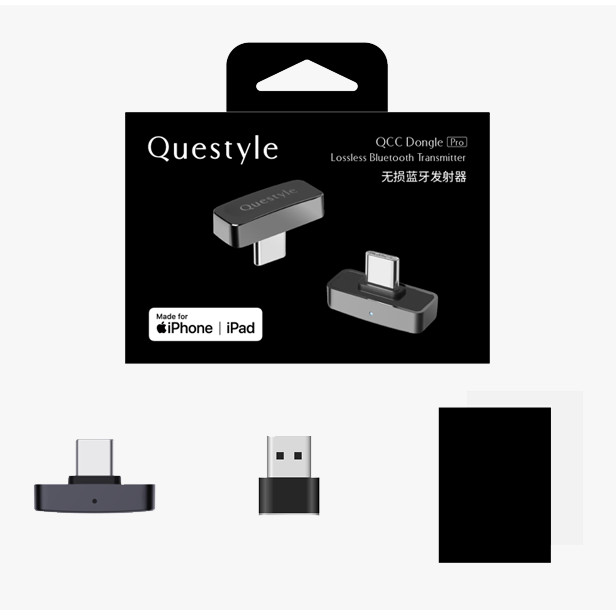 Questyle QCC-Dongle Pro Bluetooth 5.4 เครื่องส่งสัญญาณรองรับเสียง Snapdragon พร้อม AptX สําหรับโทรศั