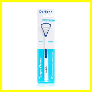 Denticon Tongue Cleaner [Random Color] เดนติคอน อุปกรณ์ทำความสะอาดลิ้น 3 ระดับ.