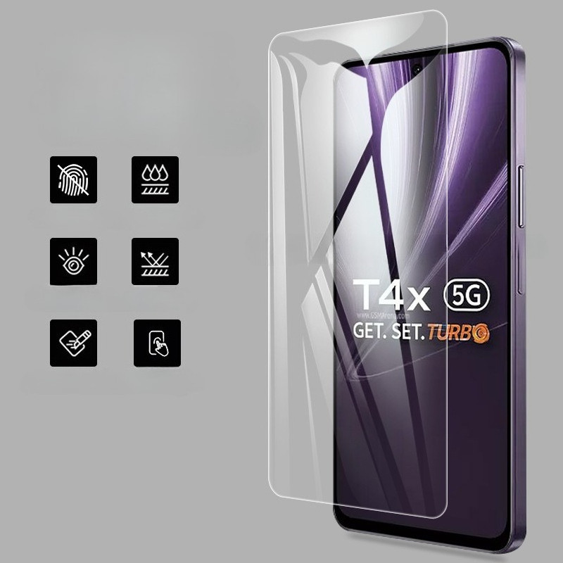 สําหรับ Vivo T4x Y39 Y04 HD กระจกนิรภัยป้องกันหน้าจอสําหรับ VIVO VivoT4x VivoY39 VivoY04 2.5D Clear 