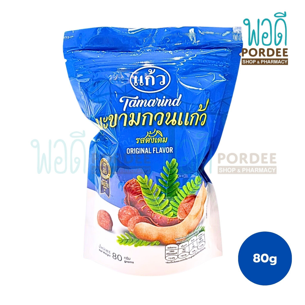 แก้ว มะขามกวนแก้ว รสดั้งเดิม 80 กรัม