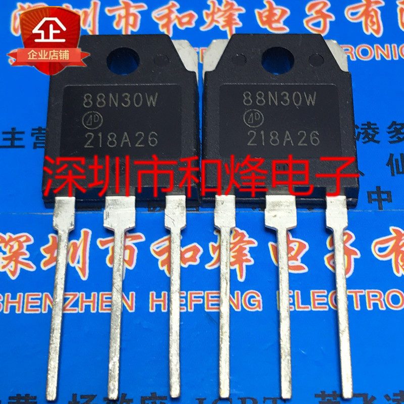 ชิปพร้อม Single 88N30W AP88N30W TO-3P MOS Field Effect Tube 300V 48A