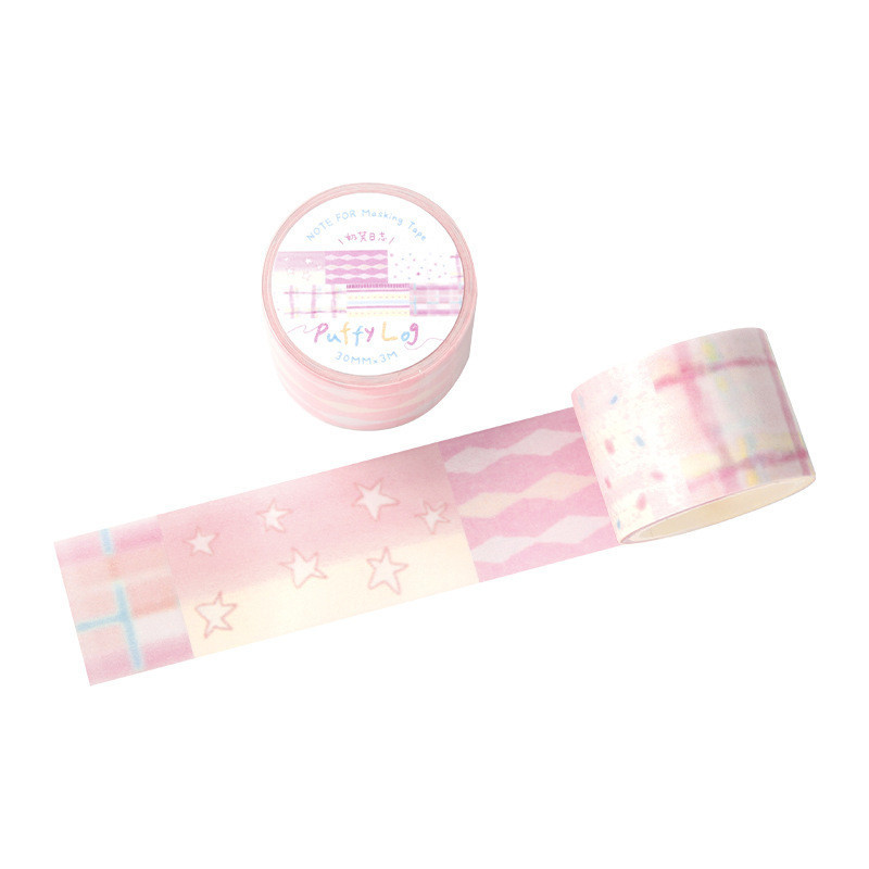 ชุดเทปวาชิสร้างสรรค์พื้นฐานเทปตกแต่งสําหรับศิลปะงานฝีมือ ทําเอง กระสุนวารสารวางแผนสมุดห่อ - รูปที่ 4