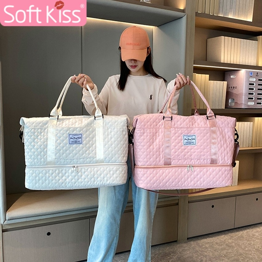 Softkiss กระเป๋าเดินทาง Travel Bags กระเป๋าถือ ขนาด 52 x 36 x 24 cm. เหมาะกับการใส่ของ ใส่เสื้อผ้าได้เยอะ