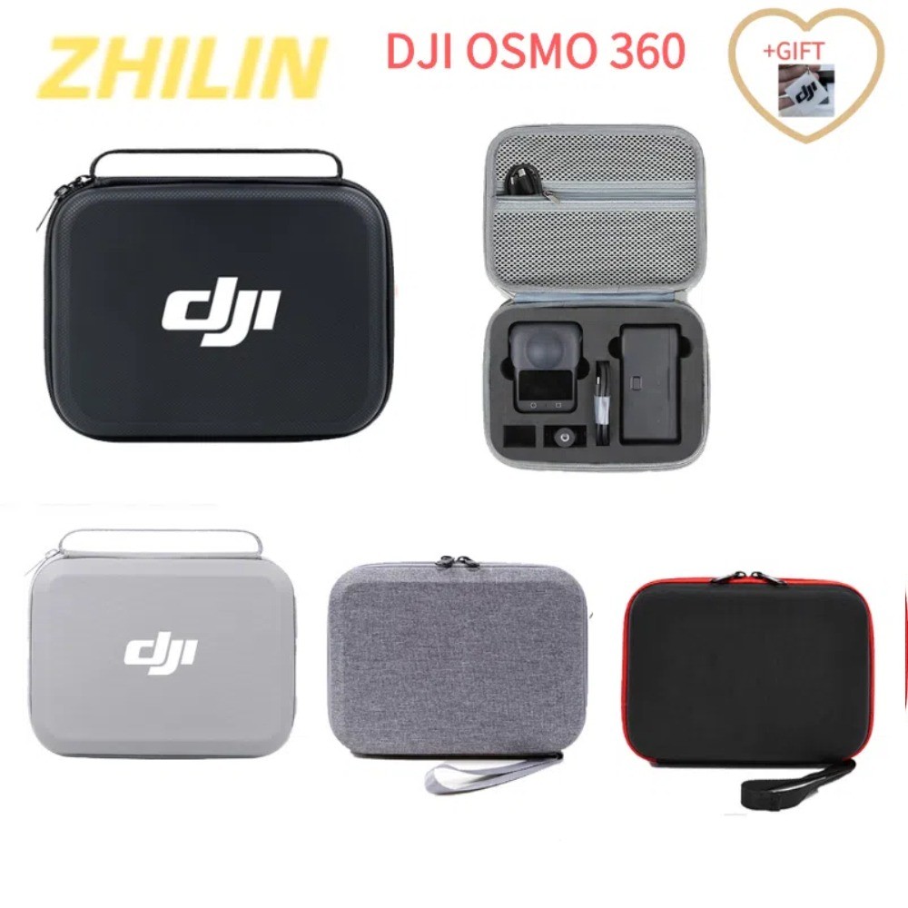 DJI OSMO 360 BAG เหมาะสําหรับ DJI OSMO 360 Panoramic Camera Storage Bag กระเป๋าถือ Smooth Shot Set กระเป๋า OSMO 360 กล่องอุปกรณ์เสริม CasE