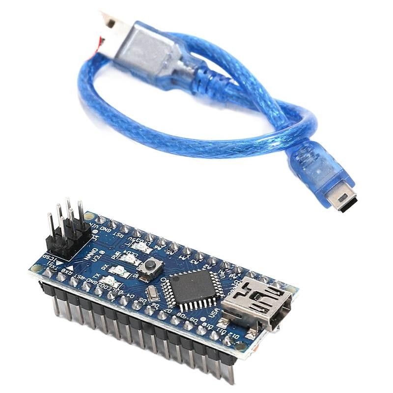 NANO V3.0 ATMEGA328P บล็อกตัวต่ออิเล็กทรอนิกส์รุ่นอย่างเป็นทางการ FT232RL รองรับ Win7/Win8