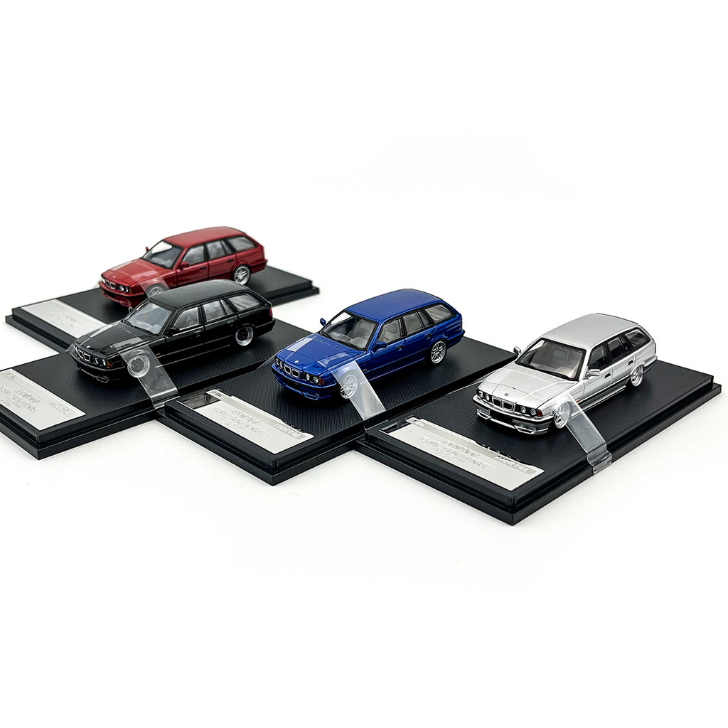 Mortal 1: 64 BMW BMW E34 Touring Car โมเดลรถโลหะผสมแบบเปิดได้