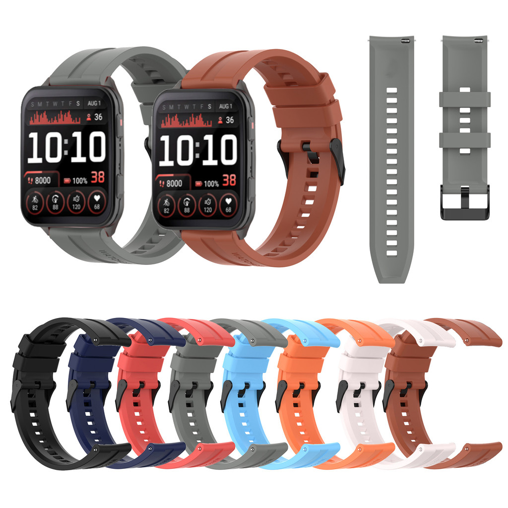 สายรัดซิลิโคนอ่อนนุ่ม 24 มม. สําหรับสายนาฬิกากีฬา Garmin Venu X1