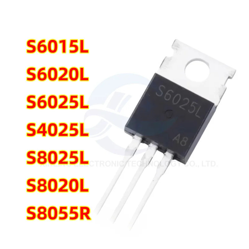 1-5PCS S6015L S6020L S6025L S4025L S8025L S8020L S8055R TO-220 ชิป IC ในสต็อกขายส่ง
