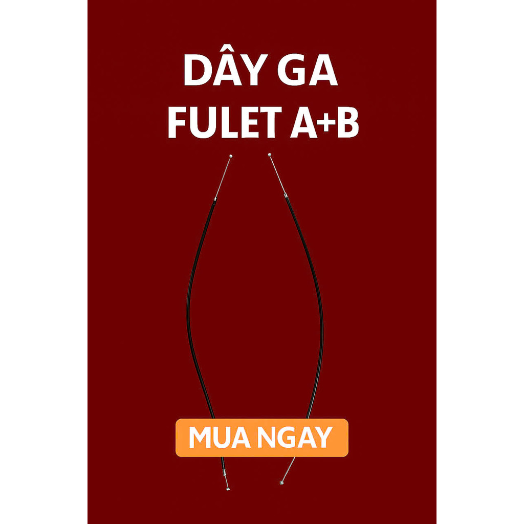 ชุดสายคันเร่ง A + B สําหรับ Future led 125 Fi – รหัส 17910-K27-V11 & 17920-K27-V11