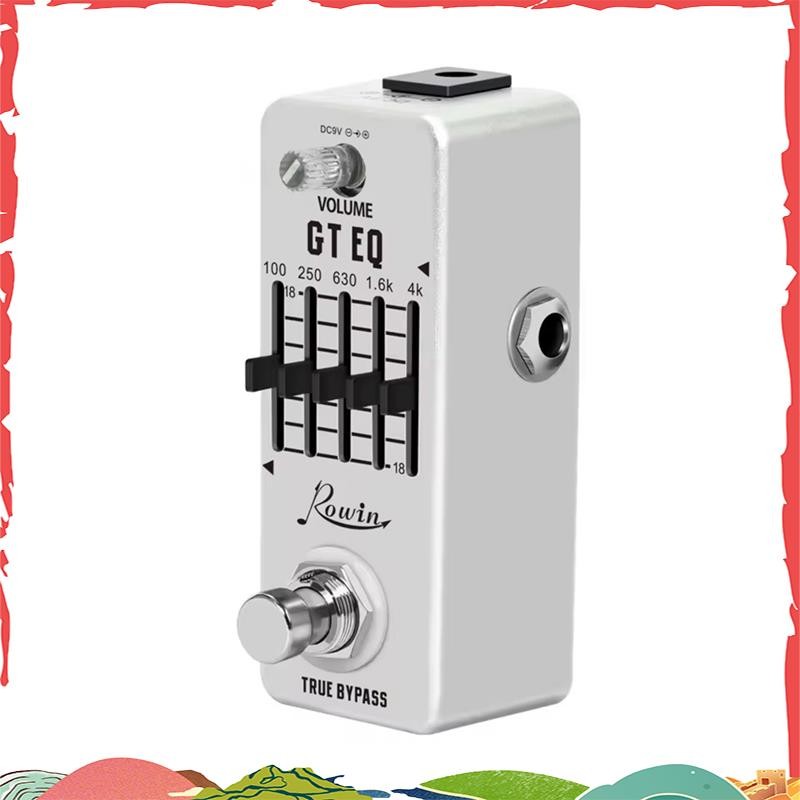 กีตาร์ Equalizer Pedal กีตาร์ 5-Band Parametric EQ