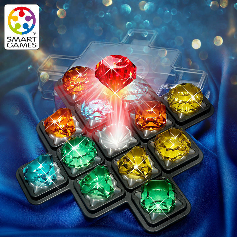 SMARTGAMES Diamond Maze ของเล่นเพชร Sudoku ที่มีมูลค่าสูง เกมกระดานปริศนาที่เผาไหม้สมอง 8 ปี-ผู้ใหญ่