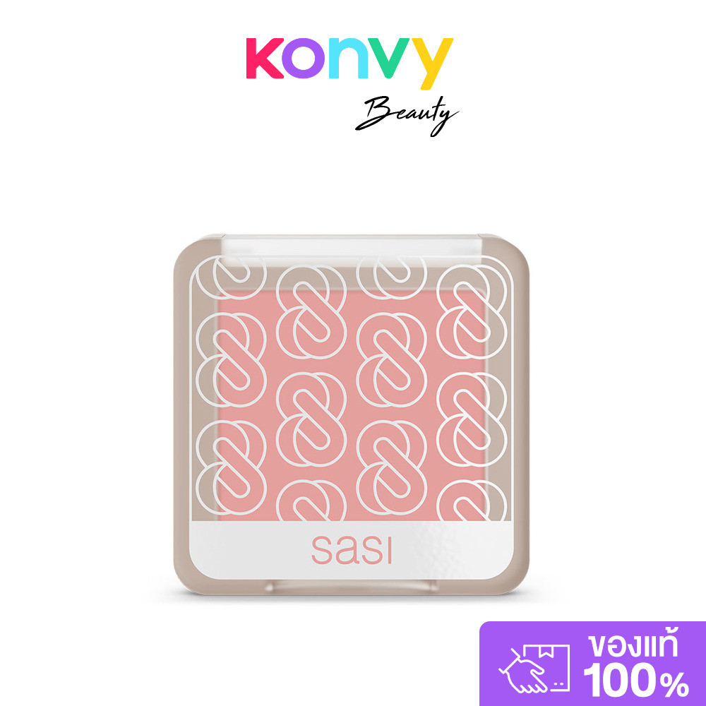 SASI Girls Can Be Bold Blush On 6g #M01 Talented Pink ศศิ บลัชออนเนื้อแมทละเอียด.