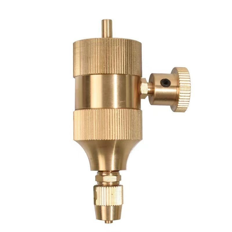 Pure Copper Universal MAPP Gas Cylinder Valve 4MM Connector Gas Welding Anti-Backfire Pressure Regul