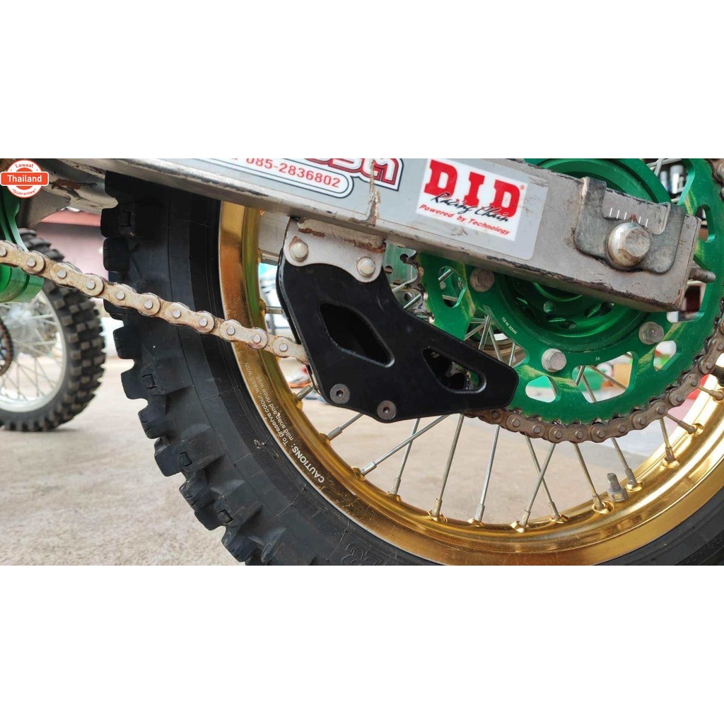 ประคองโซ่ klx230 พลาสติกPE หนา 8 มิล ประคองโซ่ ตัวป้อนโซ่ ตัวดันโซ่